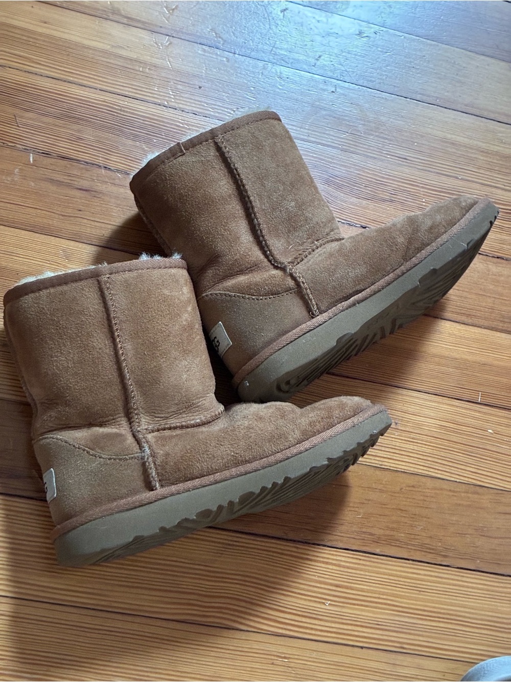 UGG Kids classic Shearling Boots - Brown
